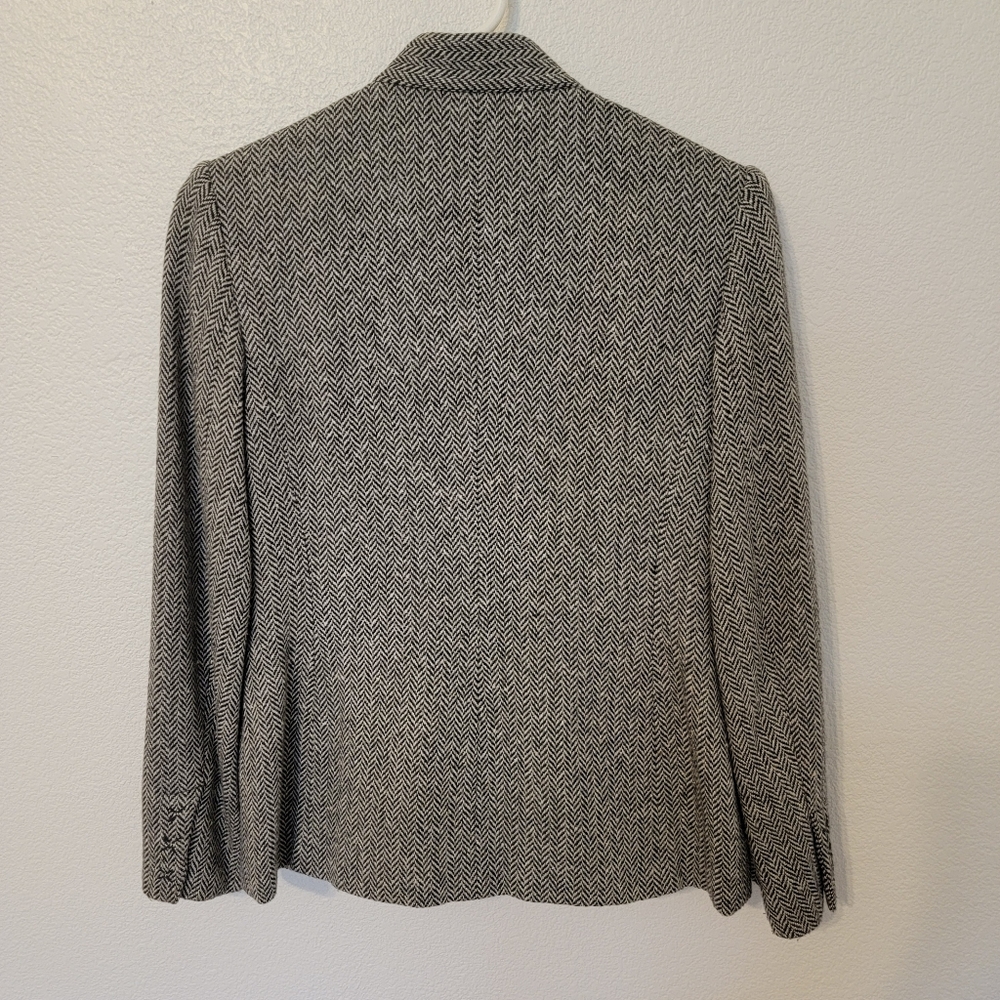 Classiques Entier VTG Black/white Cropped Jacket SZ 4 - Picture 6 of 8